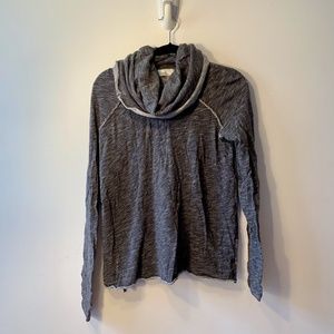 Free People Cowl Neck Pullover (M)